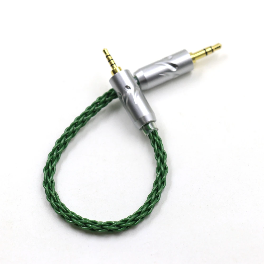 Cavo adattatore maschio bilanciato da 2.5mm maschio a 3.5mm Stereo 3 poli maschio per altoparlanti amplificatore per Computer cellulare