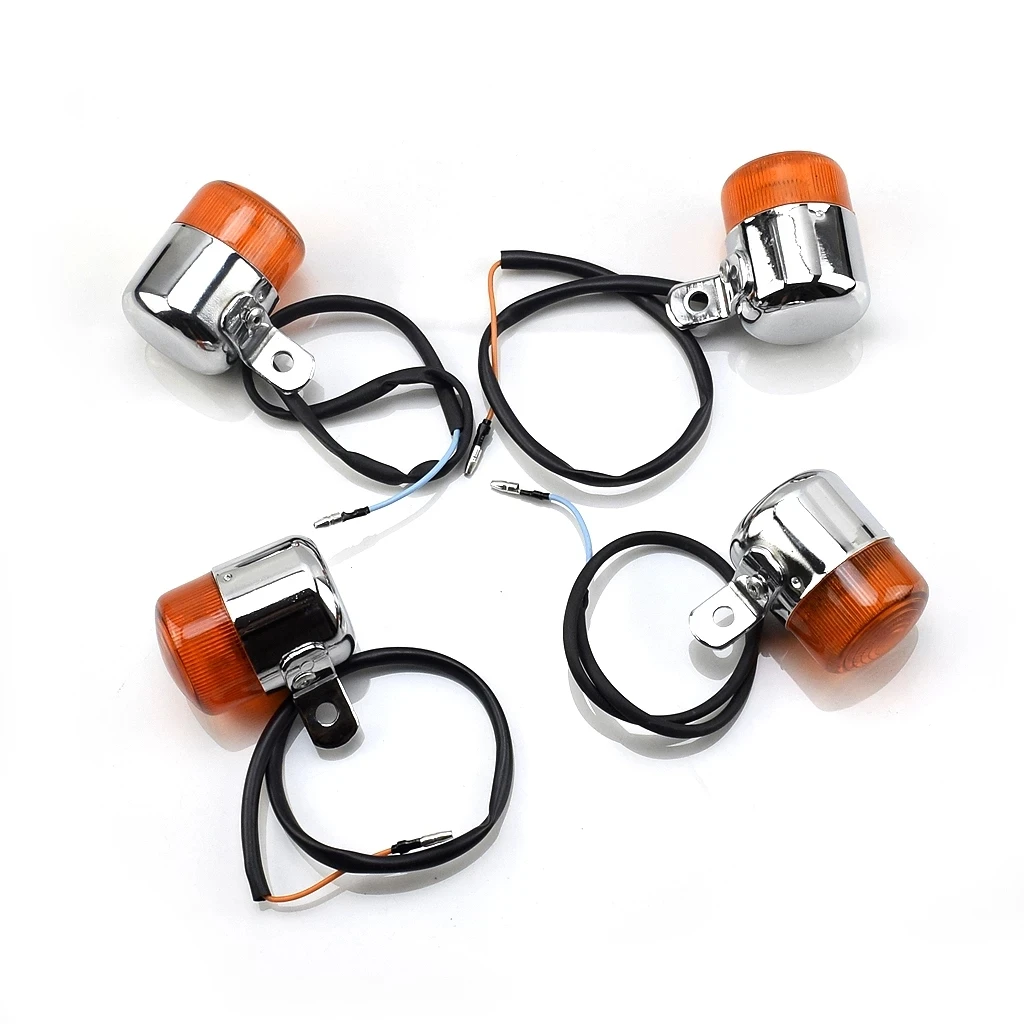 Motorcycle Metal Material Light Turn Signal Indicators For Honda Dax ST50H ST70H Z50 Z50J-4L CT70 Monkey Parts