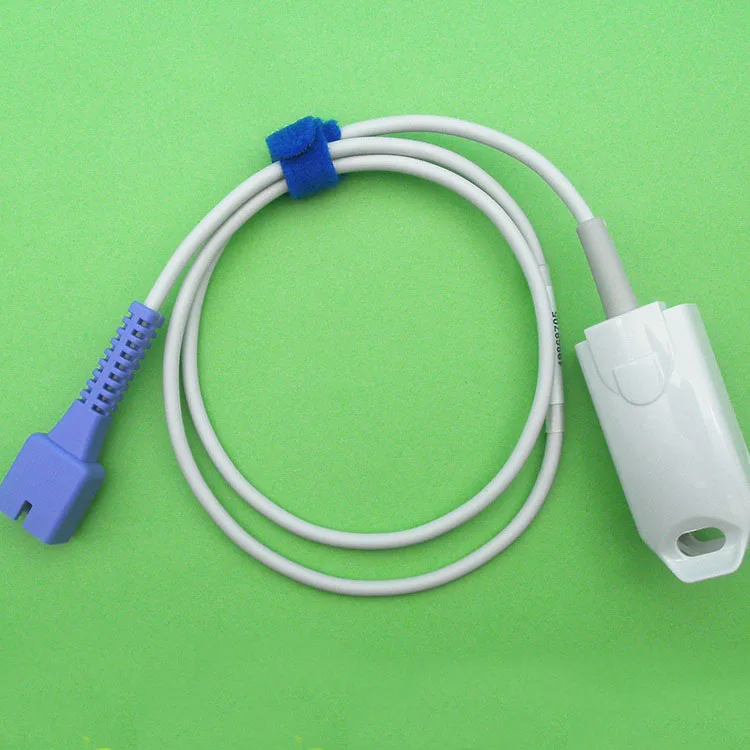 Compatible for GE2500/1800,2000,3000,4000 Patient Monitor 9Pin Adult Finger Clip Spo2 Sensor