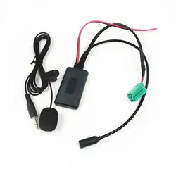 Biurlink Bluetooth Audio AUX Adapter for Renault Clio Megane 2 Update List Updatelist Radio Microphone Device Handsfree