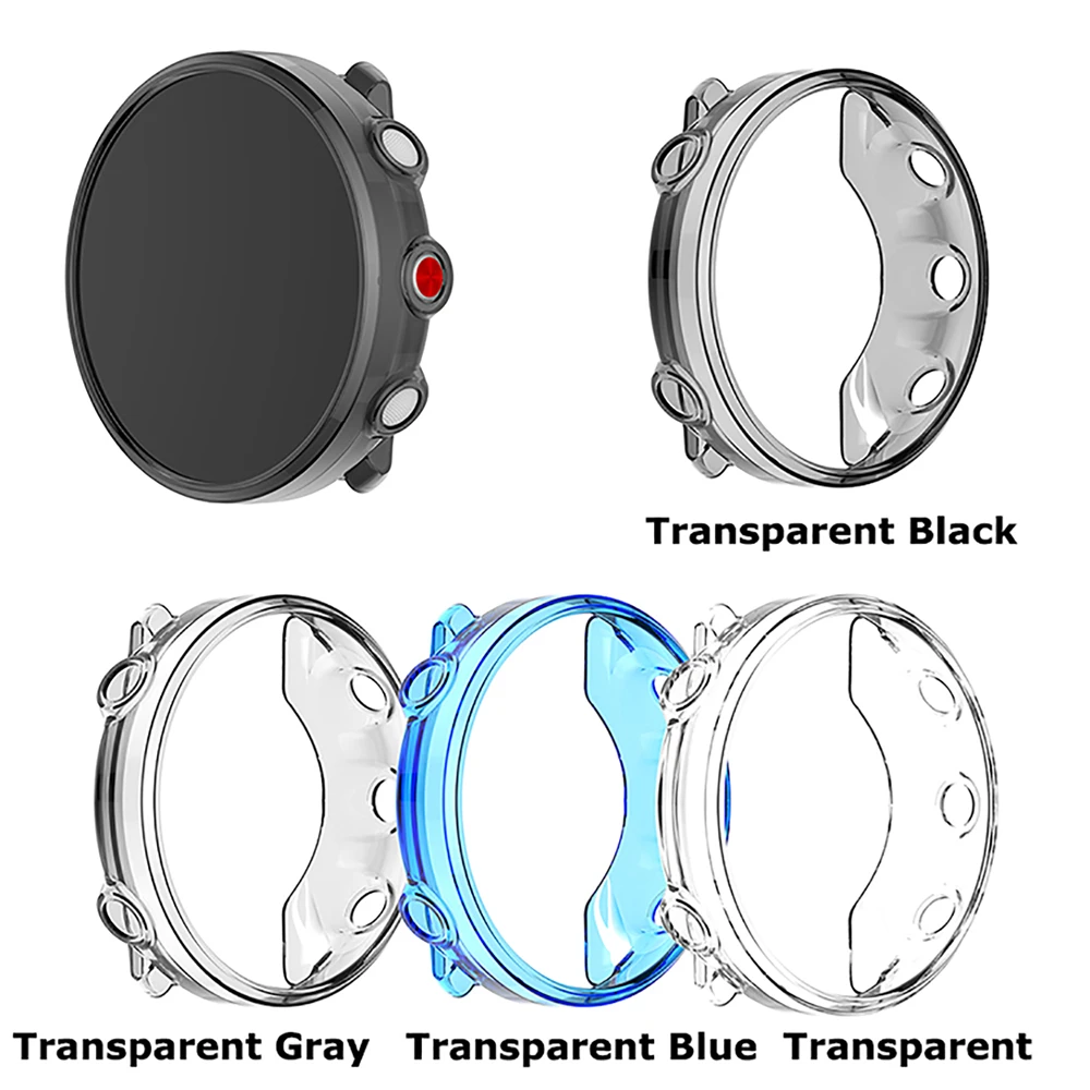 

Защитный чехол прозрачный мягкий ТПУ полуплакированный защитный чехол для часов Polar Vantage M/M2