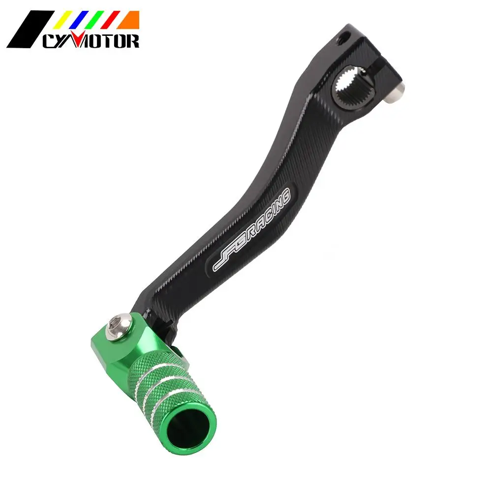 For Kawasaki KX450F KX 450 KXF450 KX 450F KXF 450 Motocycle CNC Aluminum Foldbale Gear Shift Lever Shifter Pedal 2009-2018