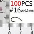 100 Piezas Tamaño 16