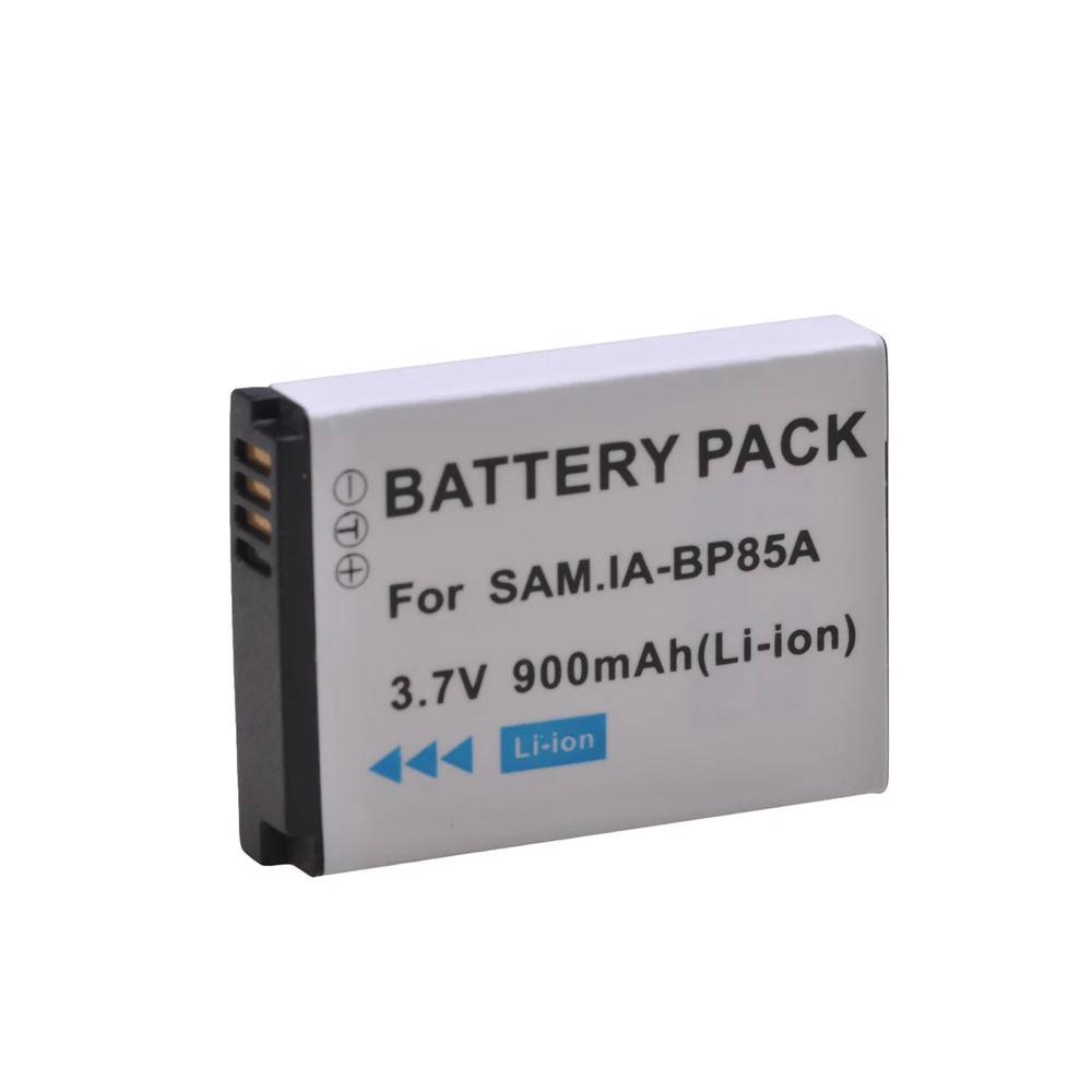 900mAh IA-BP85A IA BP85A BP-85A BP 85A LI-Ion Camera Battery for Samsung ST200, ST200F, PL210, WB210, SH100 Battery