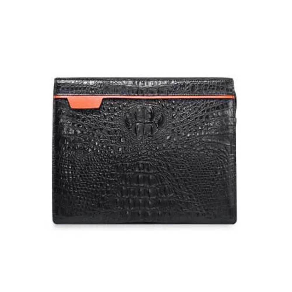 madun Thailand  crocodile leather  maleHand bag  business  leisure  Hand caught  zipper  fashion large capacity men clutch bag