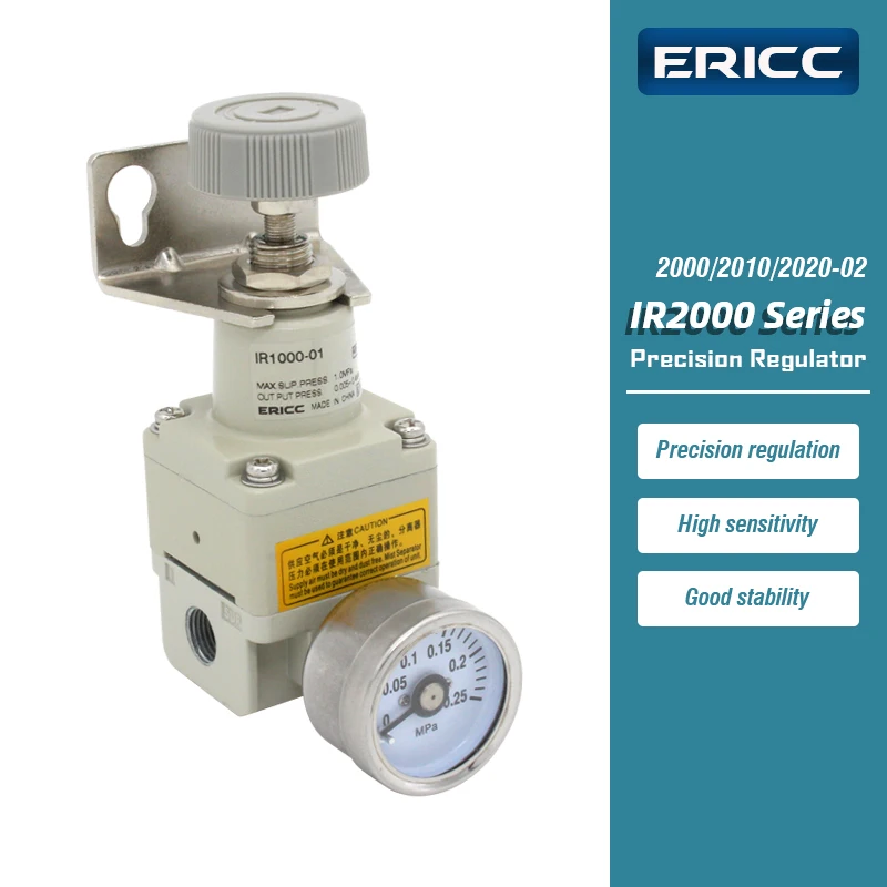 High precision pressure regulating valve air pressure reducer IR2000-02 IR2010-02 IR2020-02 IR2020-02BG IR2000-02BG IR2010-02BG