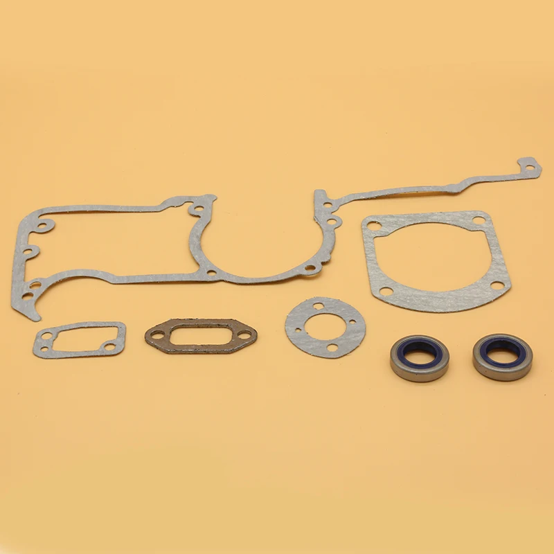 Gasket Set Oil Seal Kit Fit For Husqvarna 61 66 266 268 268K 272 272XP Chainsaw  Replacement Parts 503 26 02-04