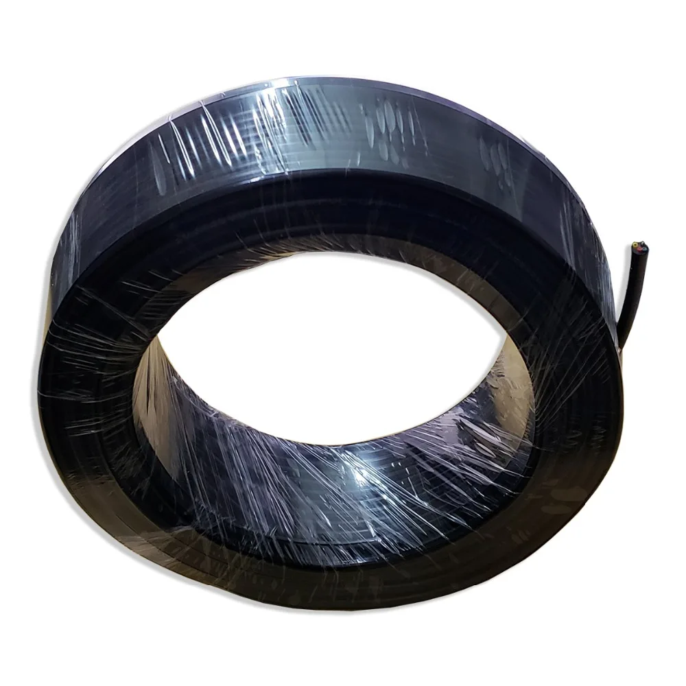 100FT Wire/Cable RVV 4 Conductor Bare Copper for Video Intercom Cable/Video Door Phone Wire/Alarm Security Burglar Cable Wire