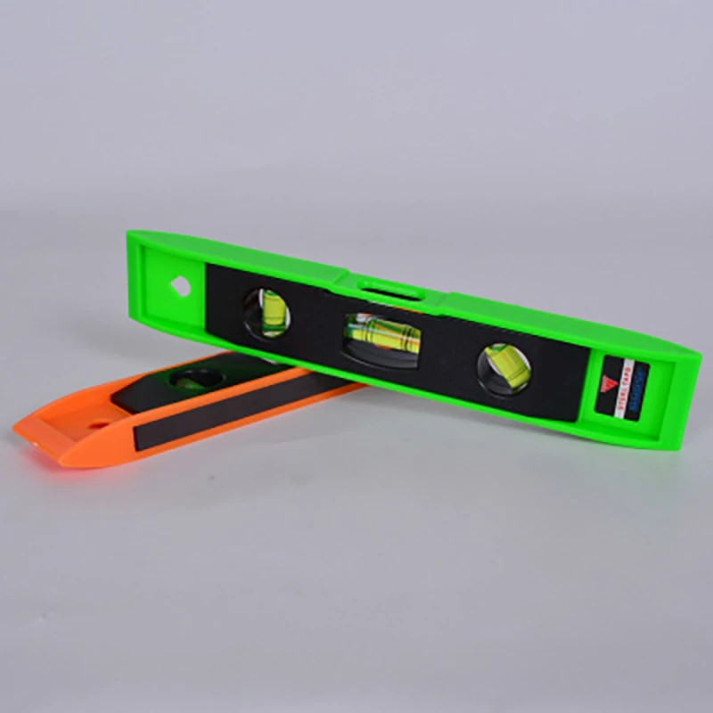 3 Bubble Spirit Level Portable Level Ruler 9 Inch Magnetic Torpedo Level and Ruler abs Vertical Horizontal Bubble Level Tool