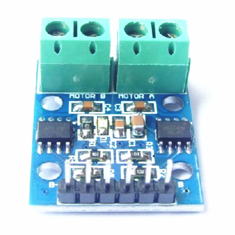 2-Channel จอ DC โมดูลไดรฟ์ย้อนกลับ PWM ความเร็ว H-Bridge L9110 Stepper