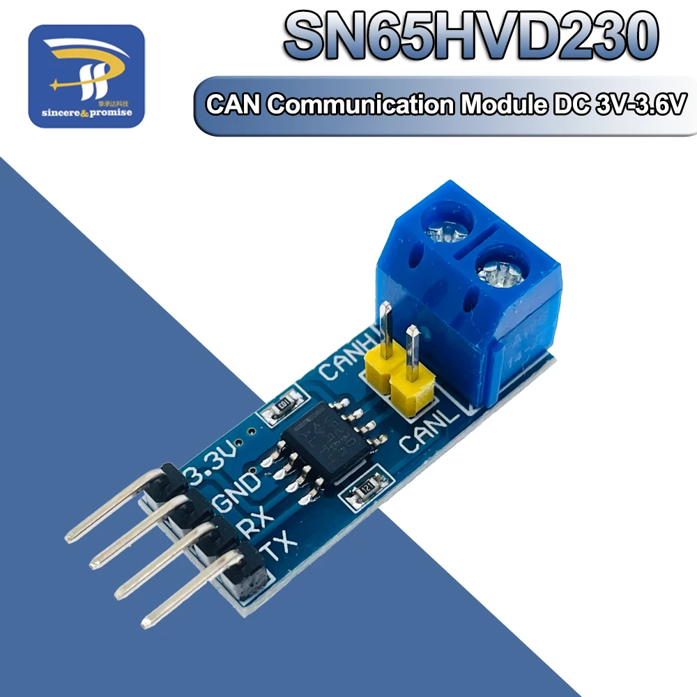 SN65HVD230 VP230 CAN Board Network Transceiver Evaluation Development Module For Arduino Controller Board DC 3V-3.6V