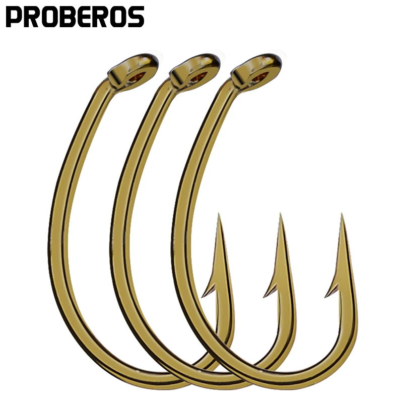 

PROBEROS Fly Fishing Hook 80250-8#/12# Size fishhook Fly Hooks 1000pcs/lot Flies Fish Hook