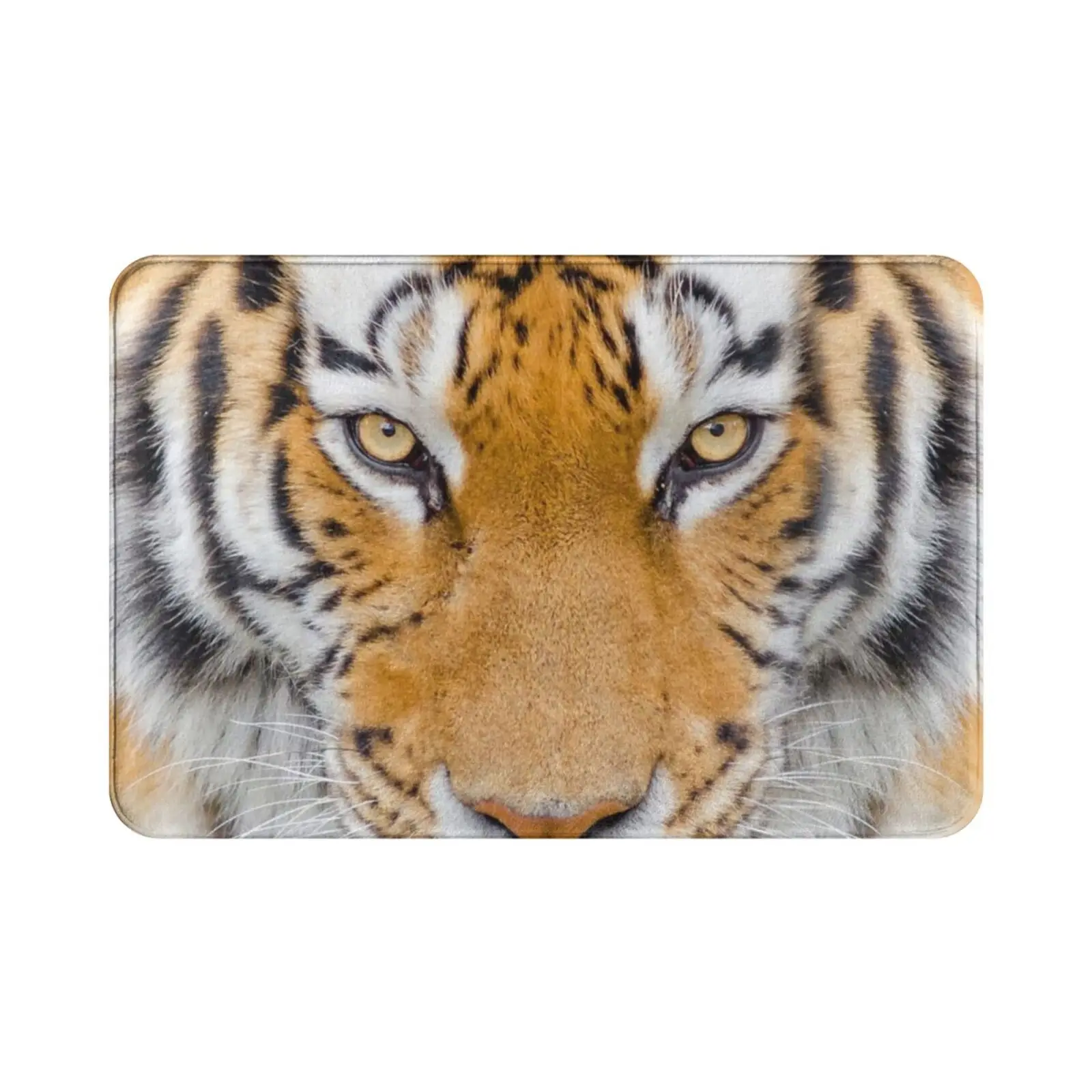 Bengal Tiger Carpet Mat Rug Cushion Soft Non-Slip Bengal Tigger Animal Big Cat Cat Tiger Big Tiger Tiger Face