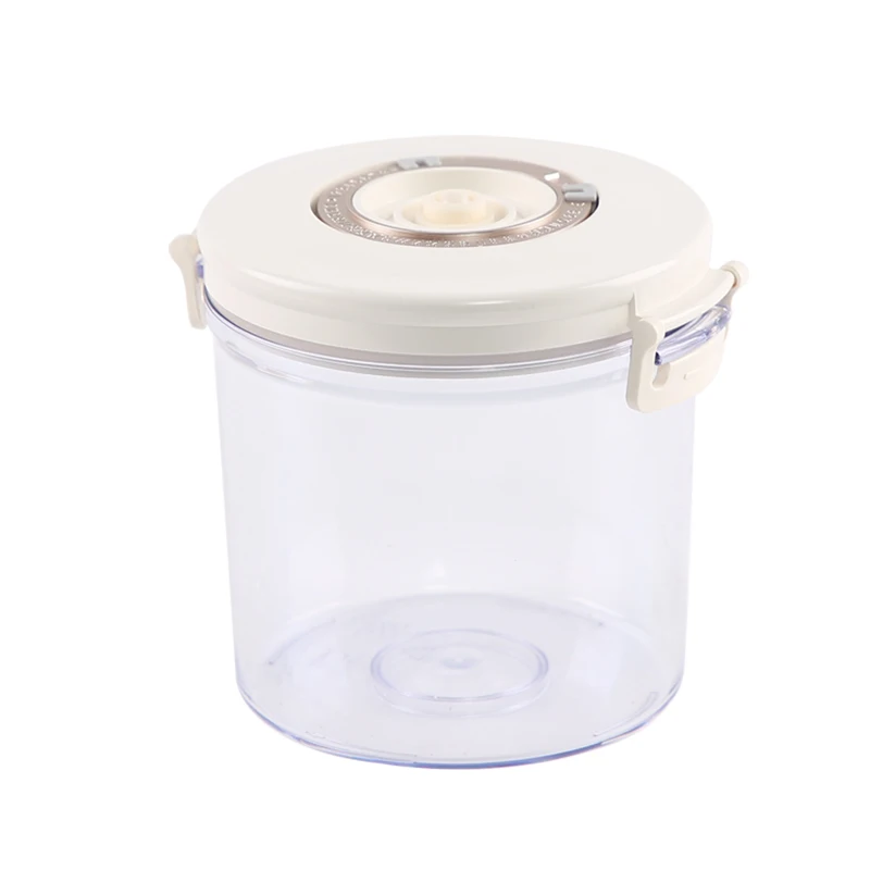 Circle Rectangle Square Vacuum Container Different Capacity Vacuum Sealer Box Kitchen Storage Fit for Food Storage