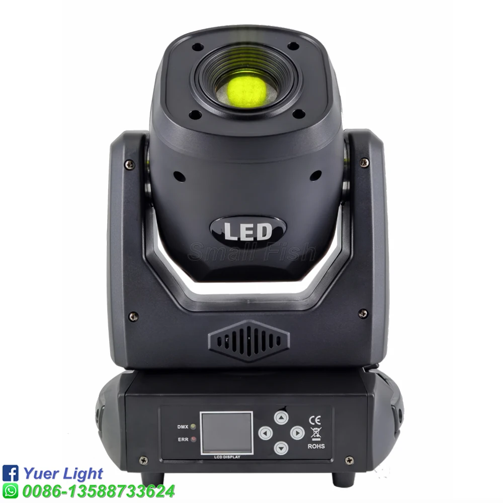 120W LED Disco Moving Head Light DMX512 Party Show Effect Light Professional LED DJ Club Wedding Pattern Beam Moving Head Lights