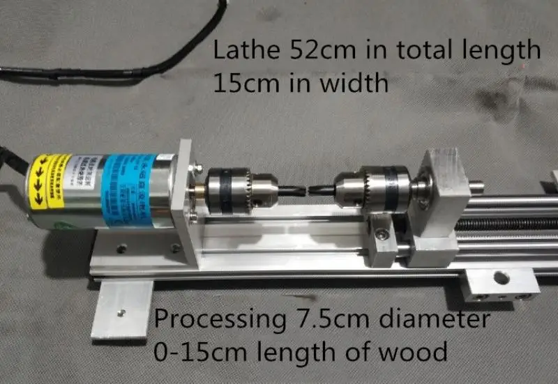 Tornio multifunzionale in miniatura piccolo tornio per lucidatura Micro tornio per legno fai-da-te