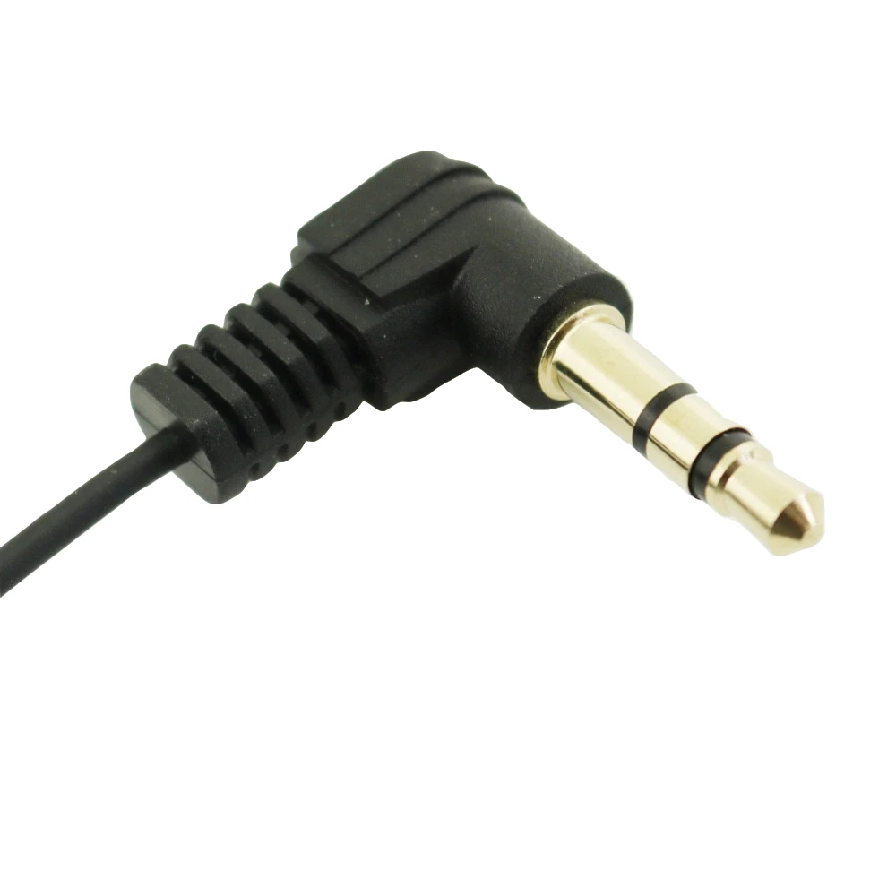 1ชิ้น3.5มม. 1/8 "3เสาตัวผู้ทำมุมขวาถึง2.5มม. ตัวเมียแจ็คเสียงขดเกลียวชุบทองสายต่อ