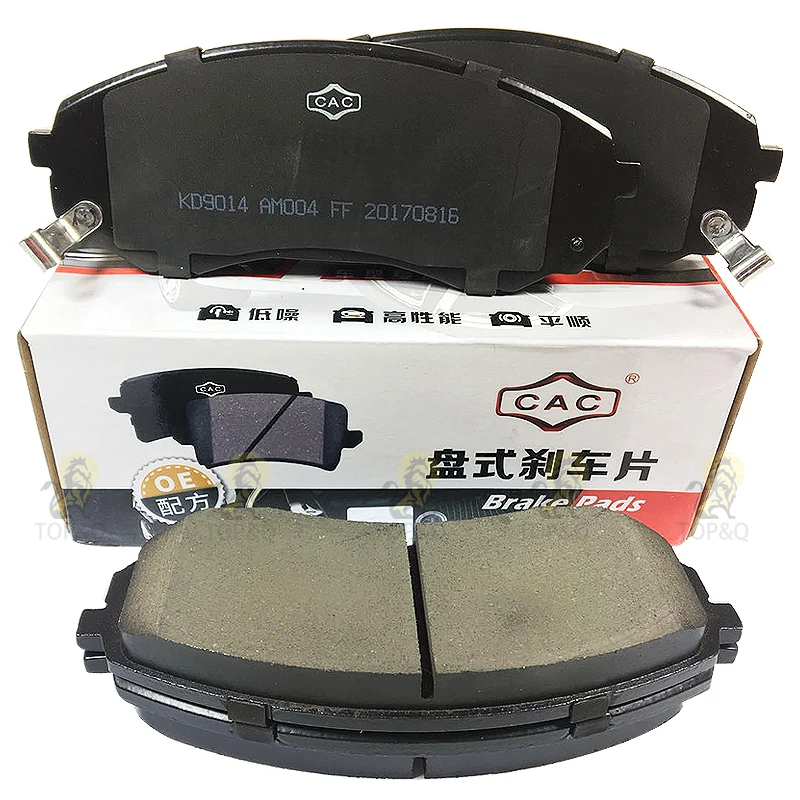 Front wheel brake pads fit for Great Wall HAVAL H9 high quality accessories 4piece/set
