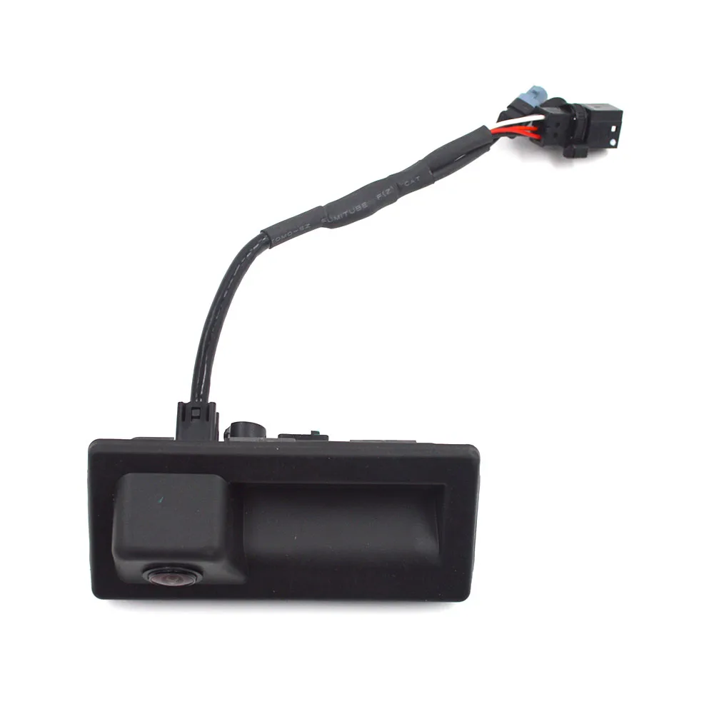 Rear view luggage handle camera with wiring harness for MQB Tiguan Atlas 5NG 827 566 D 5NG827566D