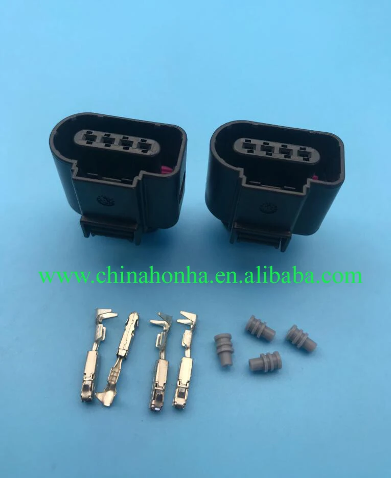 4 pin/way Auto Repair Harness Connector Intake Pressure Sensor Plug Oxygen Sensor Plug 8K0973704