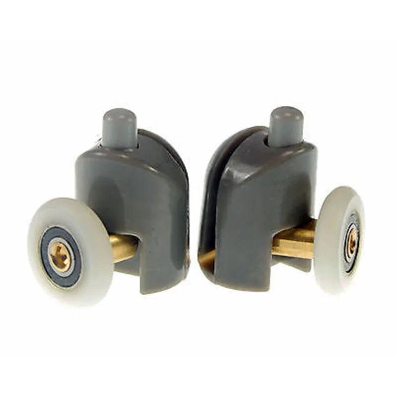 Bottom Pulley 25mm Dia Adjustable Shower Door Roller Runner Wheels Pulleys Good Quality