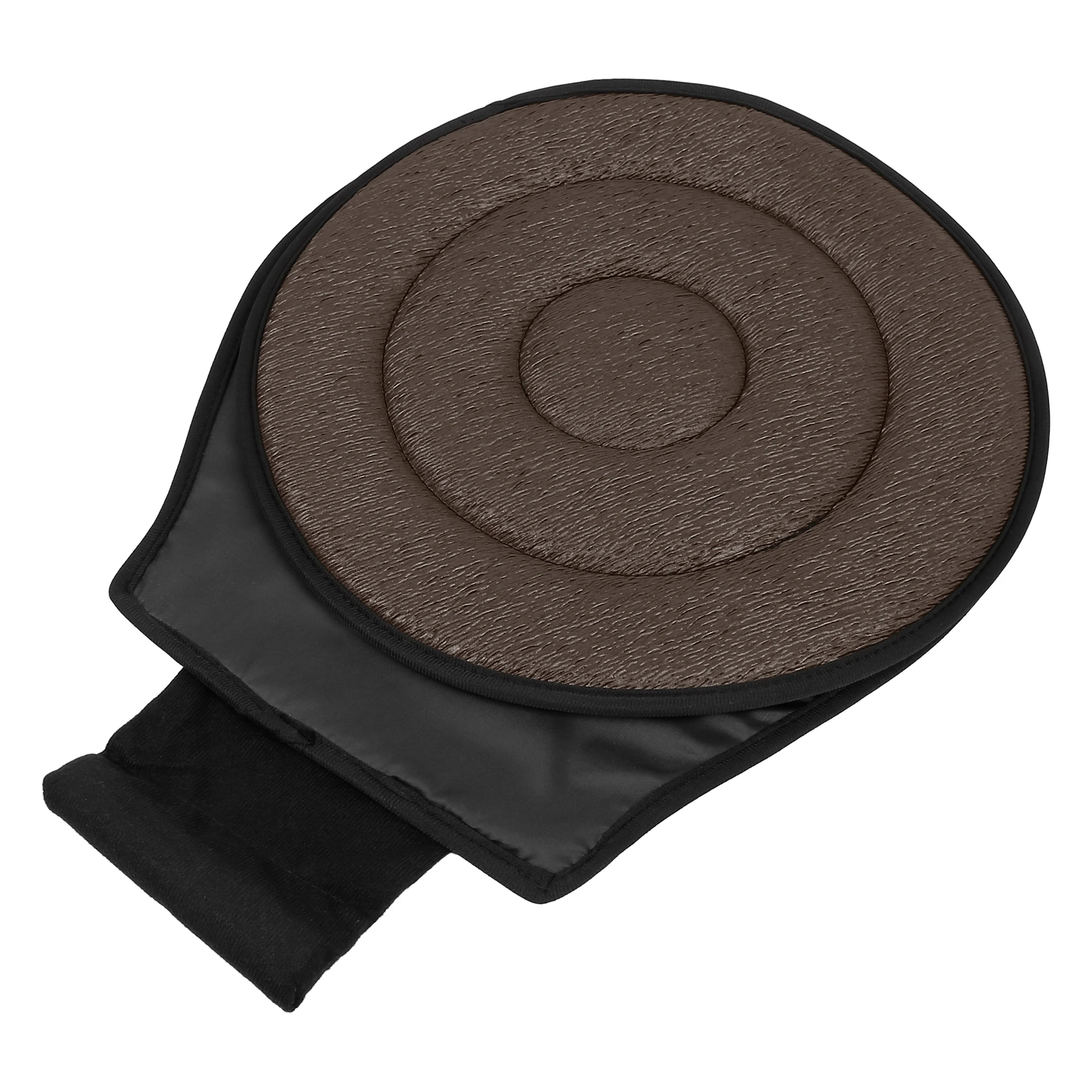 Uxcell 360 Degree Car Rotating Cushion Ultra-Thin Seat Revolving Rotating Cushion Portable Car Swivel Seat Cushion Foam Mat