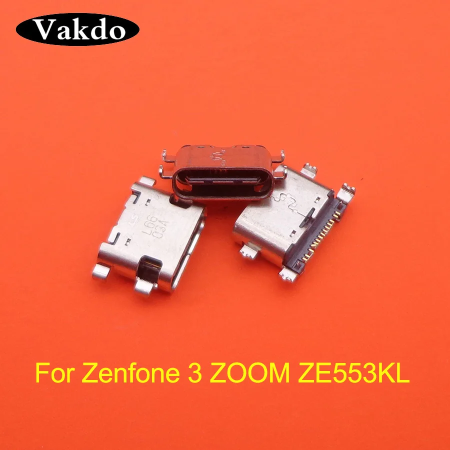 2pcs/lot Micro USB Jack Charger Charging Dock Port Connector  For Asus Zenfone 3 Laser ZC551KL ZE520KL/ ZS550KL/ ZE552KL