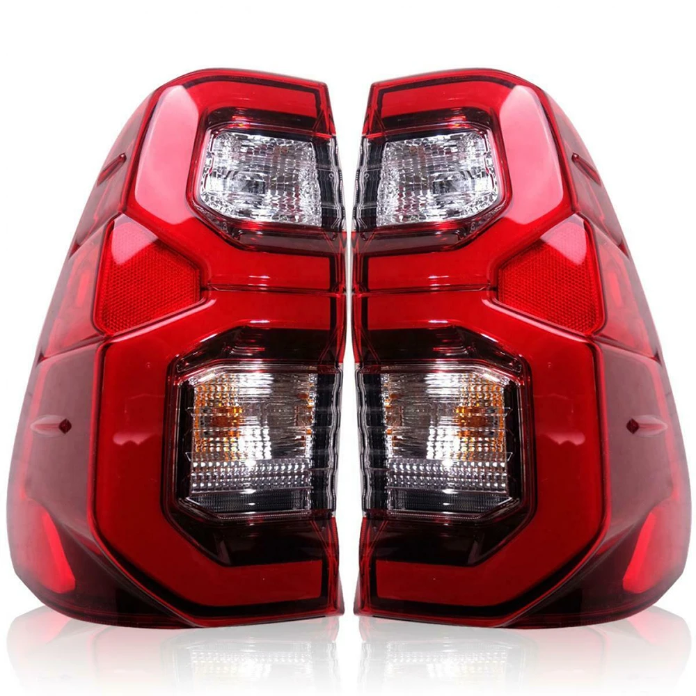 New Design LED Rear Tail Lamp Car Body Kit Back Lamp Taillight For Hilux Revo Rocco 2021 Pickup Car Tail Lamps