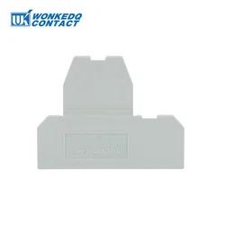 D-UKKB3/5 1Pc End Cover For UKKB3 UKKB5 UK Double Level Din Terminal Block Accessories D-UKKB 3/5 End Barrier Plate Separation