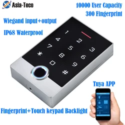 WIFI Tuya Smart Türschloss Wasserdichte Tür Access Control System Alone Keypad RFID Karte Tür Eintrag Access Controller