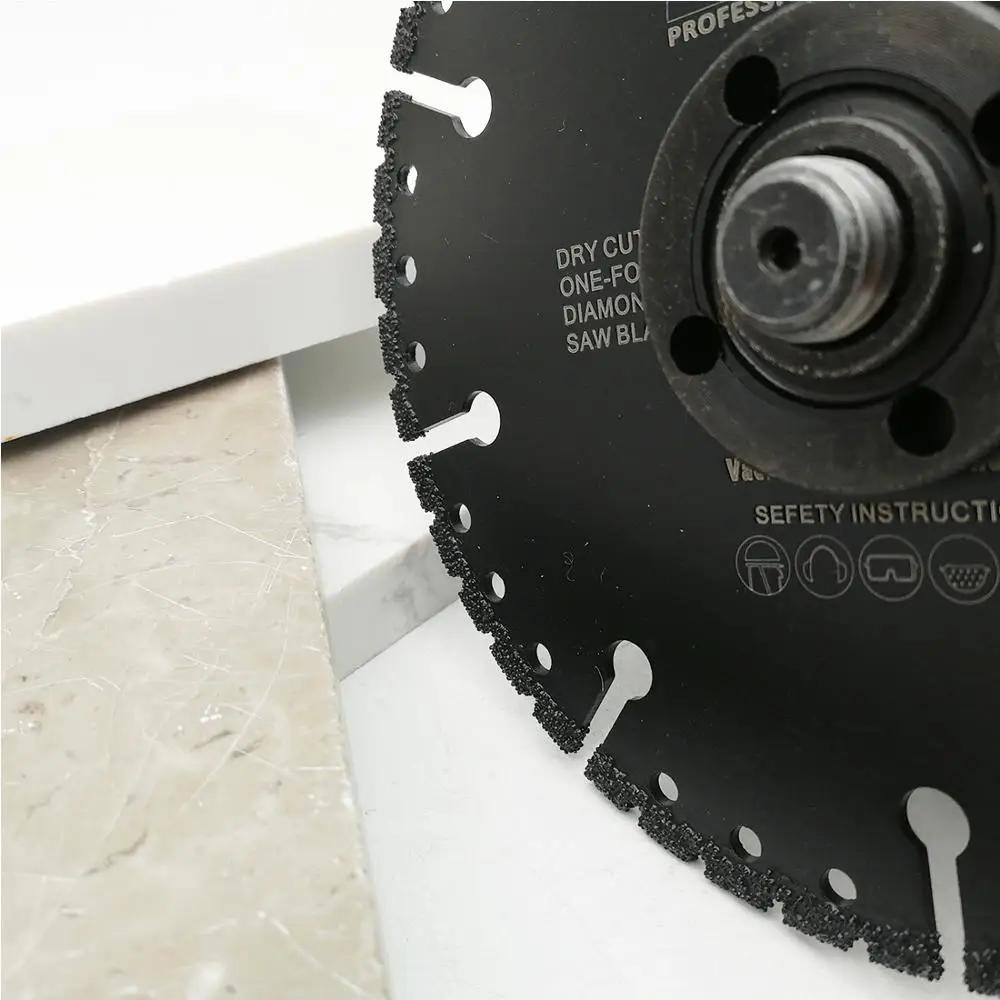 SHDIATOOL 2Pcs 230Mm Vacuum Brazed Diamond Blade Multi Tujuan 9 "Demolition Pisau Pemotong Pipa Besi