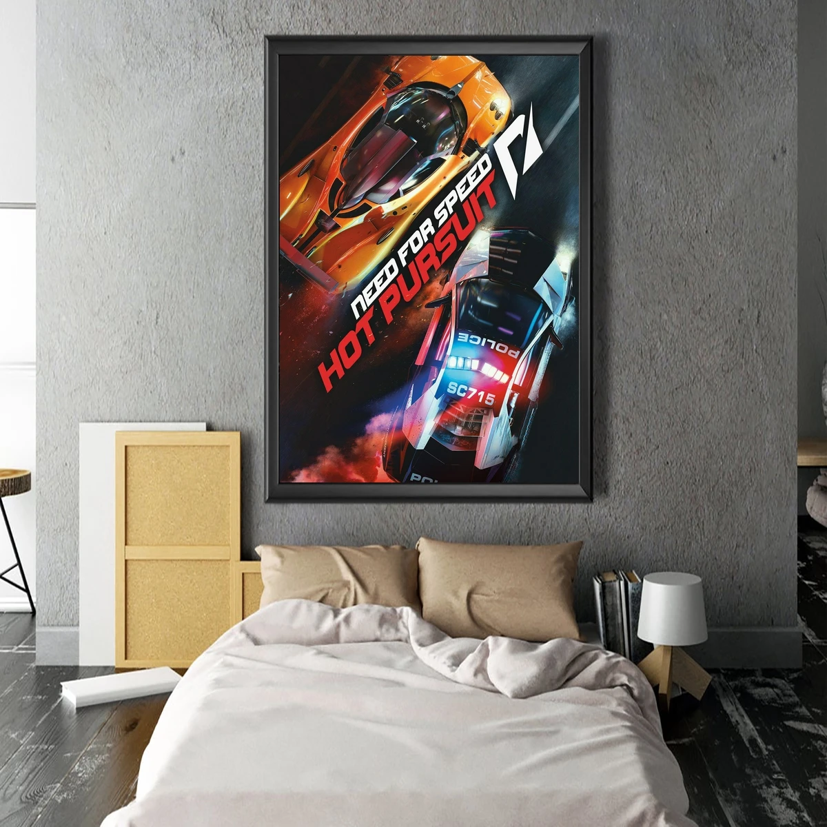 Need for Speed Hot Pursuit Remastered Game Poster Print Home Decoration Wall Painting (No Frame)