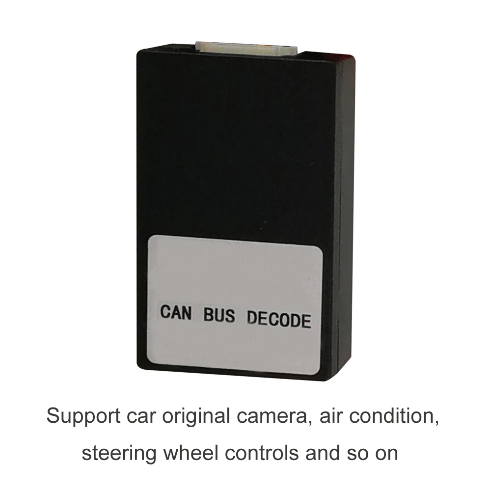 Costo adicional de comprar la caja Canbus, compatible con cámara original del coche, aire acondicionado, controles del volante, etc.
