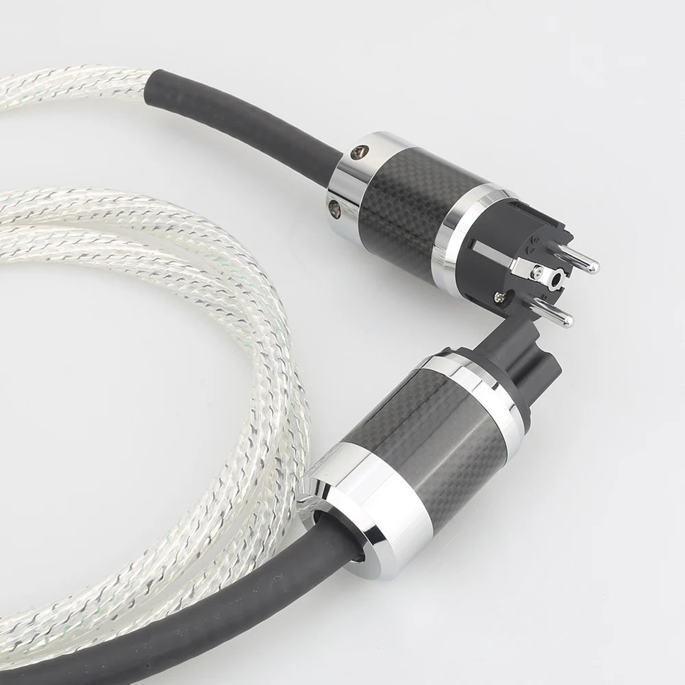 HiFi Valhalla Series II สายไฟ US/EU รุ่น Amplifier เครื่องเล่น CD สายไฟสายไฟ