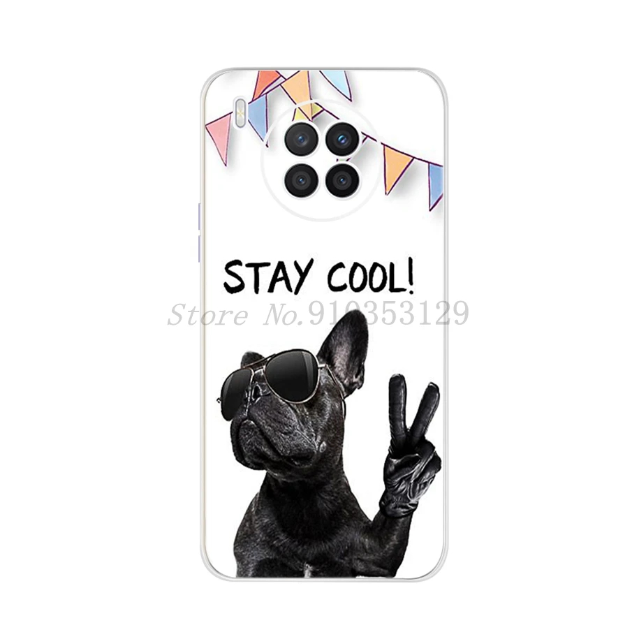 For Honor 50 Lite Case Cute Cover For Huawei Nova 8i 8 i Phone Case 2021 Soft Bumper For Nova8i NEN-L22 Honor50 Lite Funda Coque