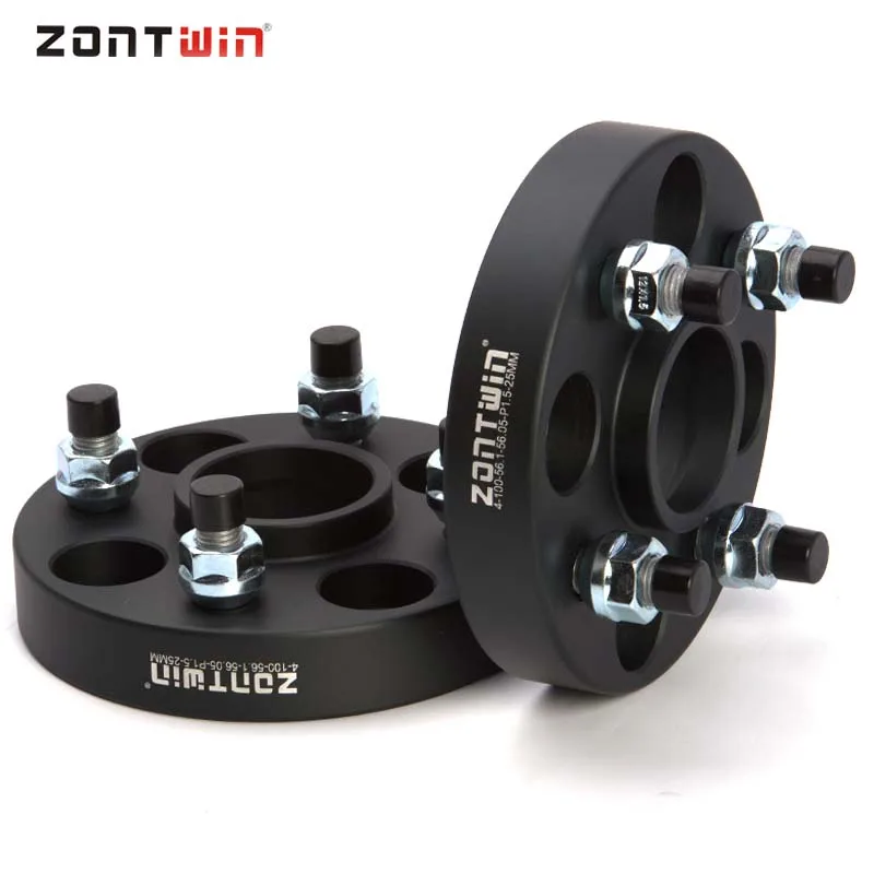 2Pieces 15/20/25mm PCD 4x98 to 4x108  Wheel Spacer Adapter  wheel  spacers M12x1.25 Nut for Alfa Romeo, Fiat, modified wheels