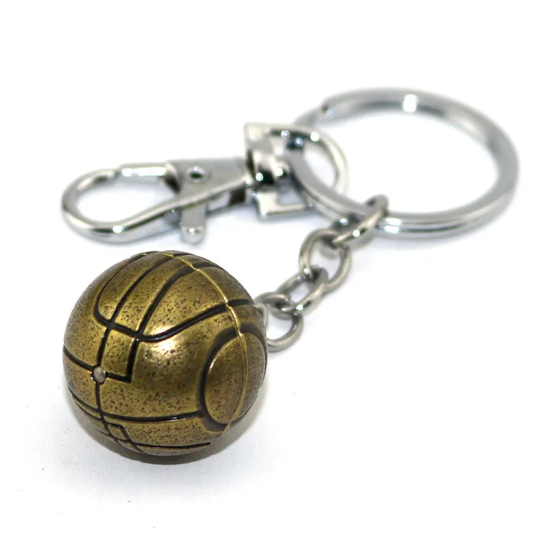 Hot Value Classic Game Film Assassin Killer Origines Apple of Eden Pendant Key Ring Model Figure Toy Gift