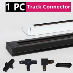 1PCS binario a binario a Led lampada a binario 0.5M sistema di connettori a binario a 2 fili apparecchio di illuminazione a binario a T universale per faretti
