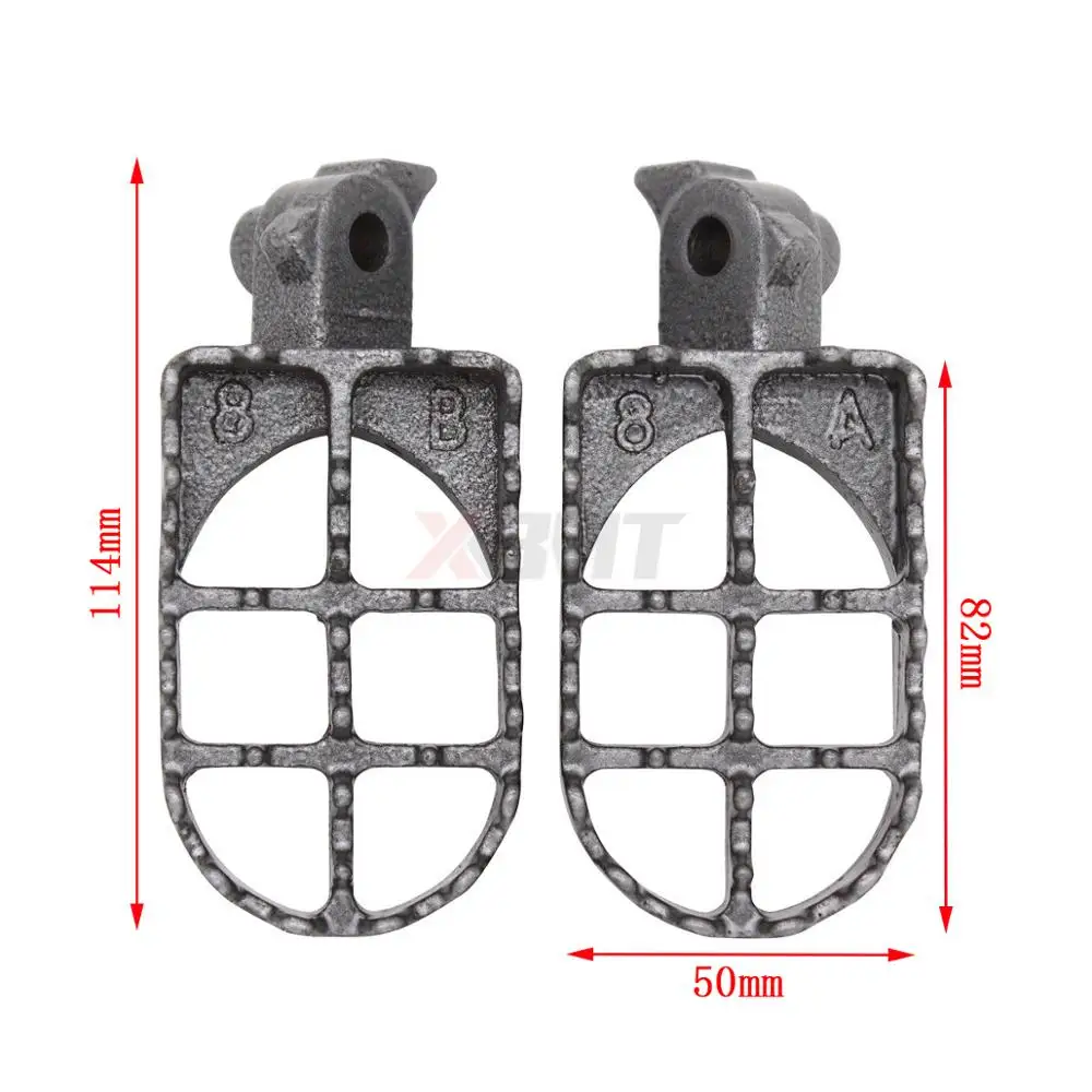 Motorcycle Motocross MX Dirt Bike Racing Footpegs Footrests For Honda CRF 100 50 70 80 150 CRF100F CRF50F CRF70F CRF80F CRF150R