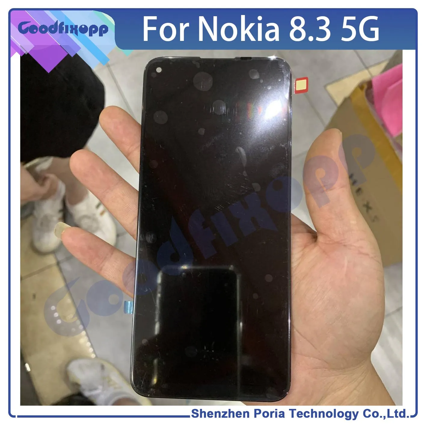 

For Nokia 8.3 5G LCD Display For Mounting a Digitizer With Touch Screen For Nokia 8.3 5G Digitizer Assembly