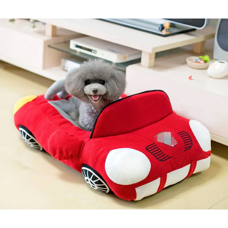 

Cool Sports Car Shaped pet Bed House Chihuahua Yorkshire Small Cat dog House Waterproof Warm Soft Puppy Sofa Kennel Car nest