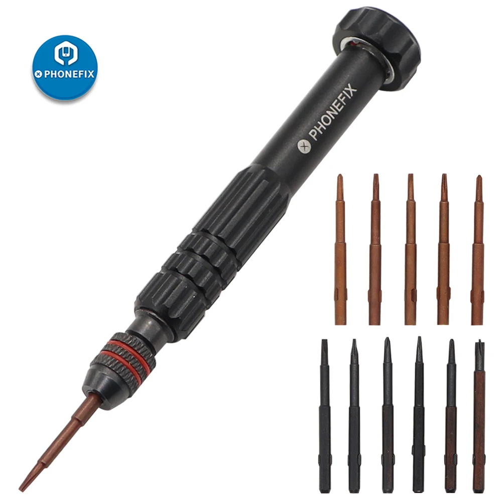 Precision Disassemble Magnetic Torx Cross Pentalobe Head Screwdriver Bit Repair Kit For iPhone Android Mobile Phone Open Tool