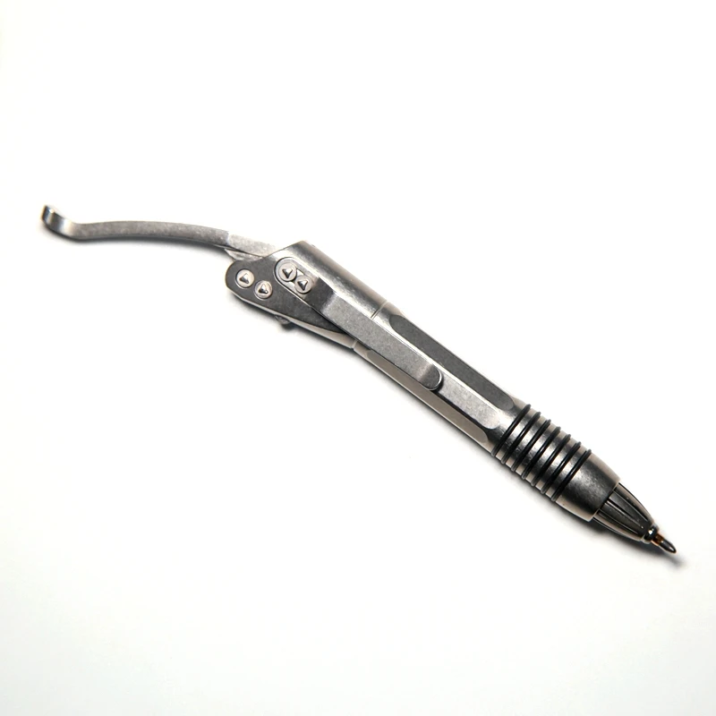 Titanium EDC Legering Zelfverdediging Survival Veiligheid Tactische Pen Met Schrijven Multi-functionele EDC Gereedschap