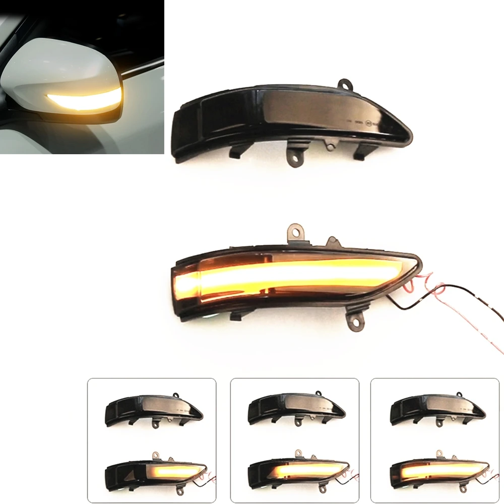 

LED Dynamic Side Mirror Light For Subaru Forester Outback Legacy Tribeca Impreza WRX STI Reverse Rear View Indicator Lamp Yellow