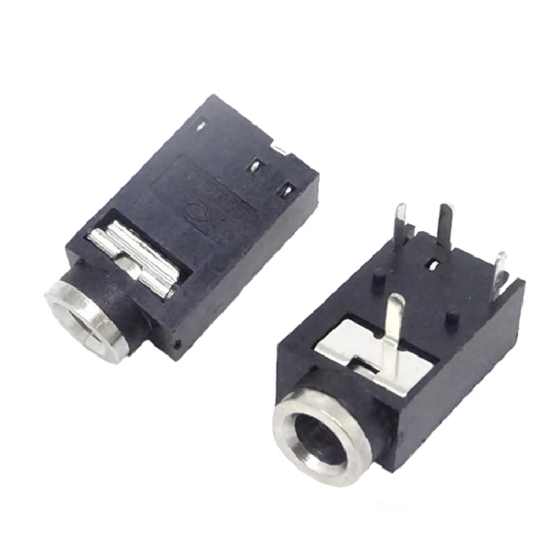 10 Chiếc PJ-318 DC Ổ Cắm Cổng Kết Nối Nguồn Điện Cung Cấp Nữ Điện Kết Nối Jack 3pin 4pin PJ318