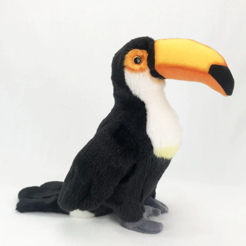 

Детская плюшевая игрушка Toucan кукла птичка мягкая игрушка подарок Имитация животных Птица