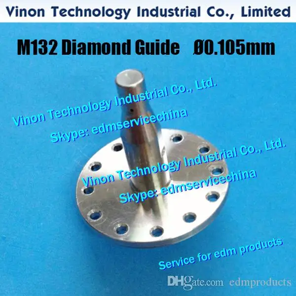 M132 Wire Guide Ø0.105mm X053C834G51 Upper for SX.SB.SZ.CX.FX.FA machine X056C412G55,DA764A,DA76400,34.031.014