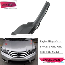 ZUK Car Engine Hood Hinge Cover For HONDA CITY 2009 2010 2011 2012 2013 2014 GM2 GM3 OEM: 74222-TM0-T00 74212-TM0-T00