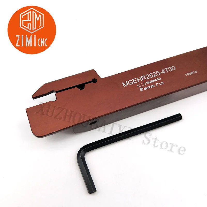 MGEHR2525-4T30 Chất lượng cao grooving cắt thanh 25*25 tiện dụng cụ quay rau rãnh Kéo Dài Thời Gian cắt deeperfor MGMN400 Lưỡi dao cắt