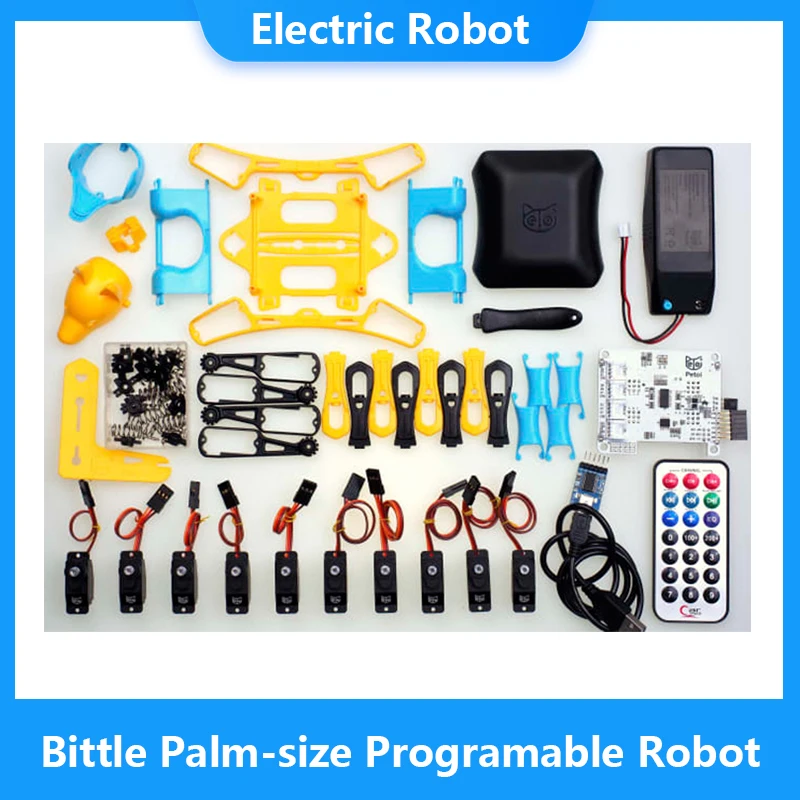 Imagem -06 - Open Source Programável Cão Robô Bionic Quadruped Faça Você Mesmo Personalizável Stem Toy Presente Suporte Raspberry pi Arduino